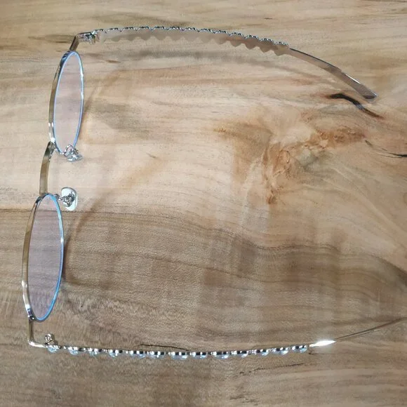 Oval Rhinestone Glasses - Picture 9 of 9